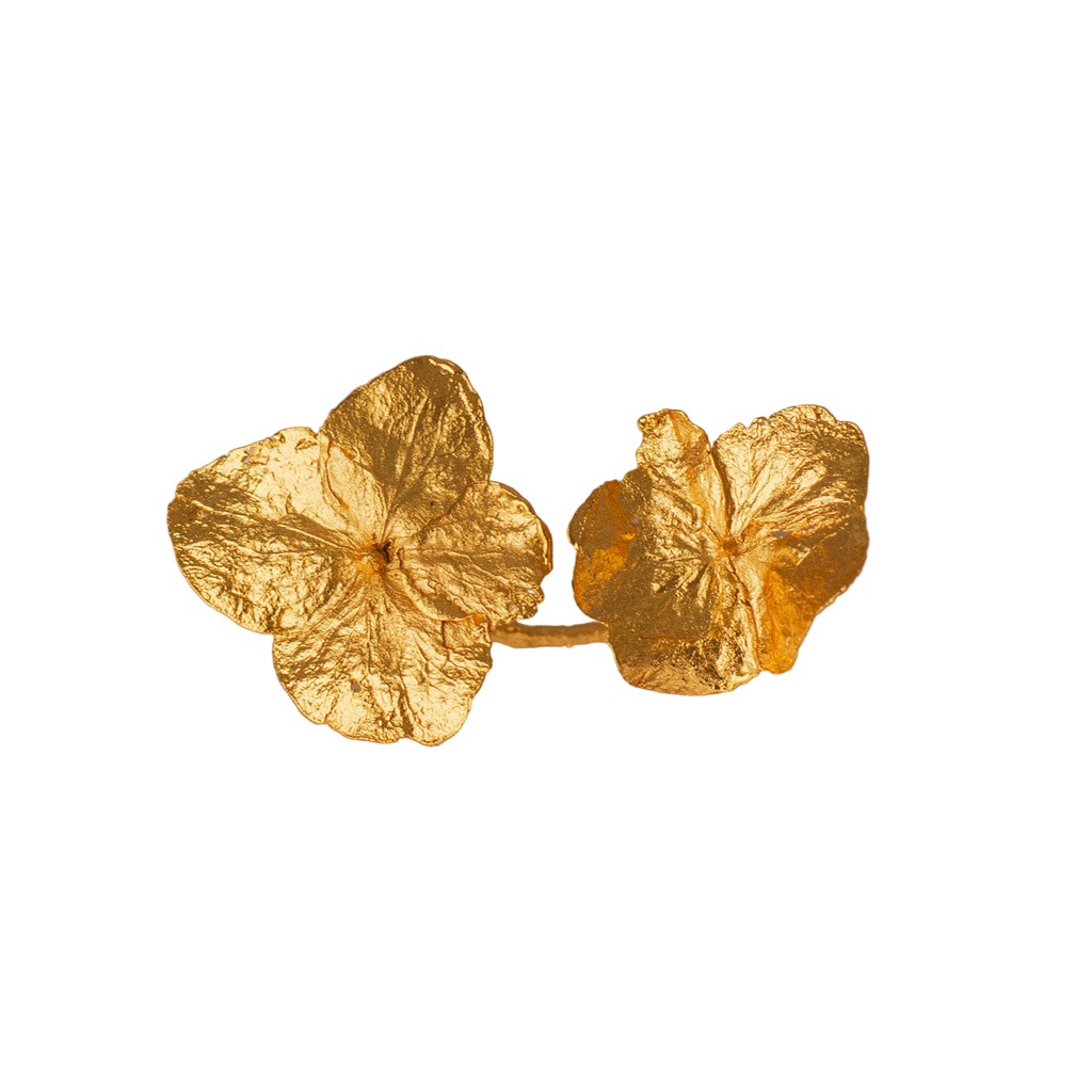 Anillo Dos Hortensias