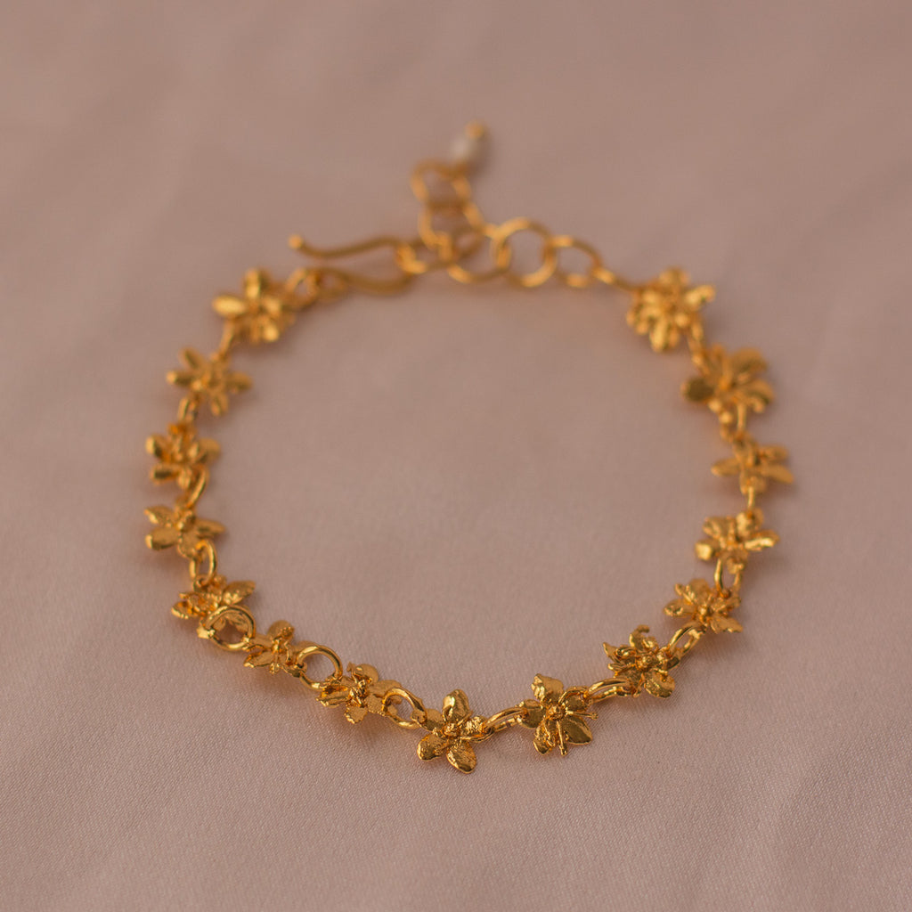 Pulsera Mini Flores Sauco