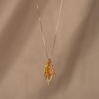 Gargantilla Plata Tres Hojas Pinos