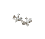 Aretes Topo Orquidea Prosthechea Sceptra Plata