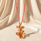 COLLAR CUARZOS ORQUIDEA MEDIANA