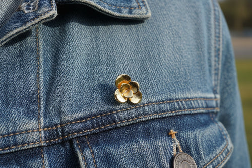 BROCHE PIN FLOR SUCULENTA