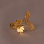 Anillo Dos Eucaliptos - Joyería Botánica | Liz de la Cruz