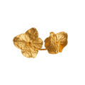 Anillo Dos Hortensias - Joyería Botánica | Liz de la Cruz