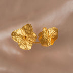 Anillo Dos Hortensias - Joyería Botánica | Liz de la Cruz