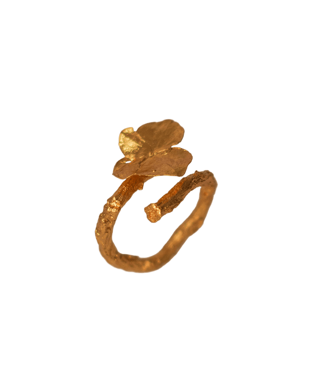 Anillo Flor Hortensia - Joyería Botánica | Liz de la Cruz