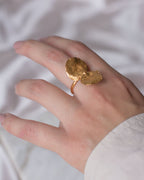 Anillo Hoja Eucalipto - Joyería Botánica | Liz de la Cruz