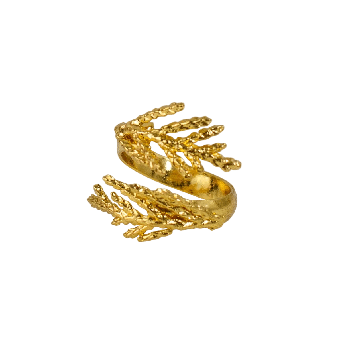 Anillo Mini Hoja Pino - Joyería Botánica | Liz de la Cruz