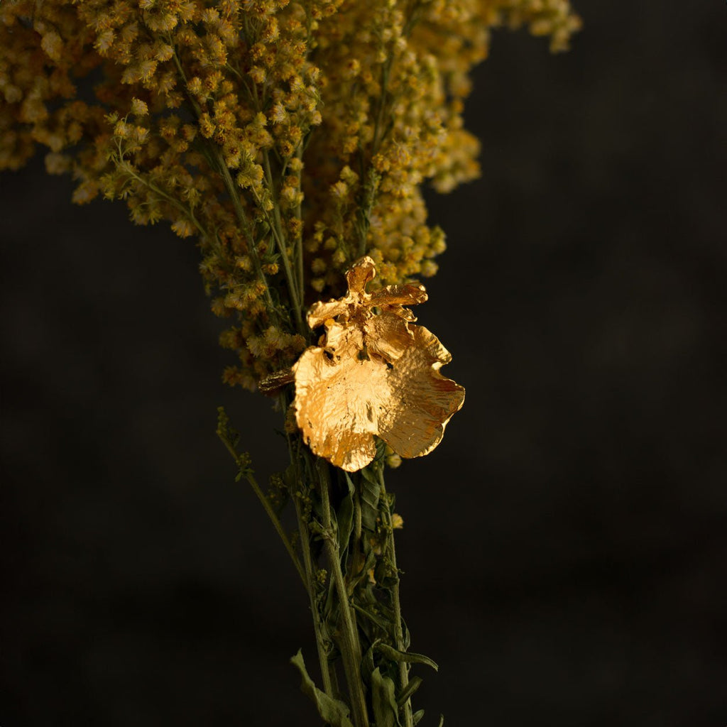 Anillo Orquidea Dama Danzante - Joyería Botánica | Liz de la Cruz