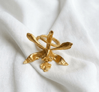 Anillo Orquidea Encyclia Oncidioides - Joyería Botánica | Liz de la Cruz