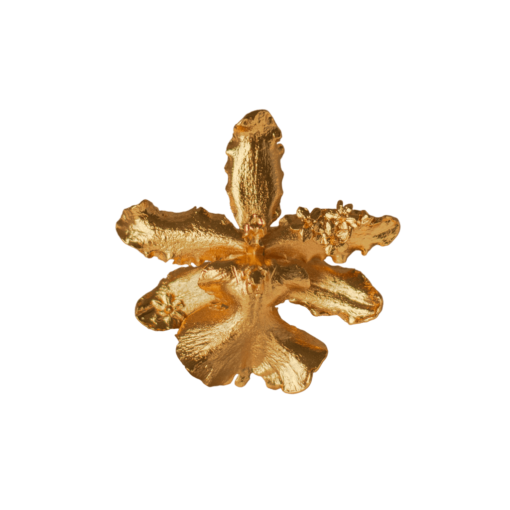 Anillo Orquidea Odontoglossum Flor Sauco - Joyería Botánica | Liz de la Cruz