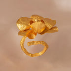 Anillo Orquidea Phalaenopsis Baby Ramita - Joyería Botánica | Liz de la Cruz