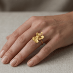 Anillo OrquIdea Tolumnia - Joyería Botánica | Liz de la Cruz