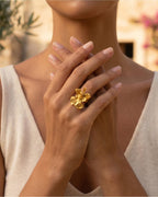 Anillo OrquIdea Tolumnia - Joyería Botánica | Liz de la Cruz