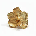 Anillo Orquidea Vanda Maxi Esmeralda - Joyería Botánica | Liz de la Cruz