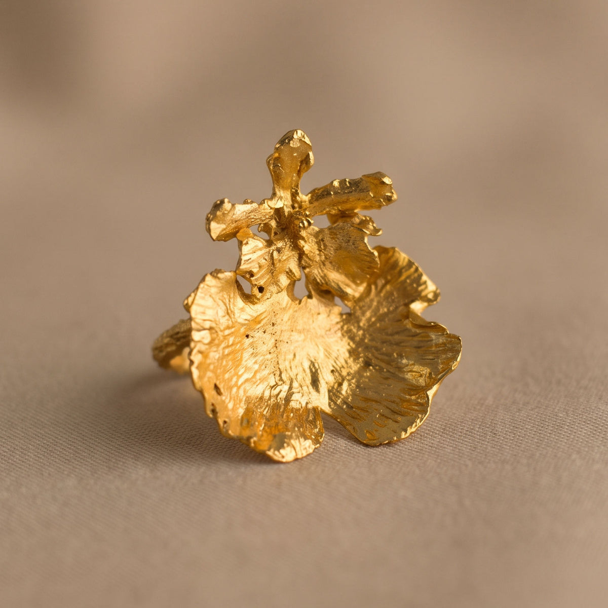 Anillo Orquidea Dama Danzante