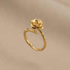 Anillo Ramita Anturio Flor Suculenta
