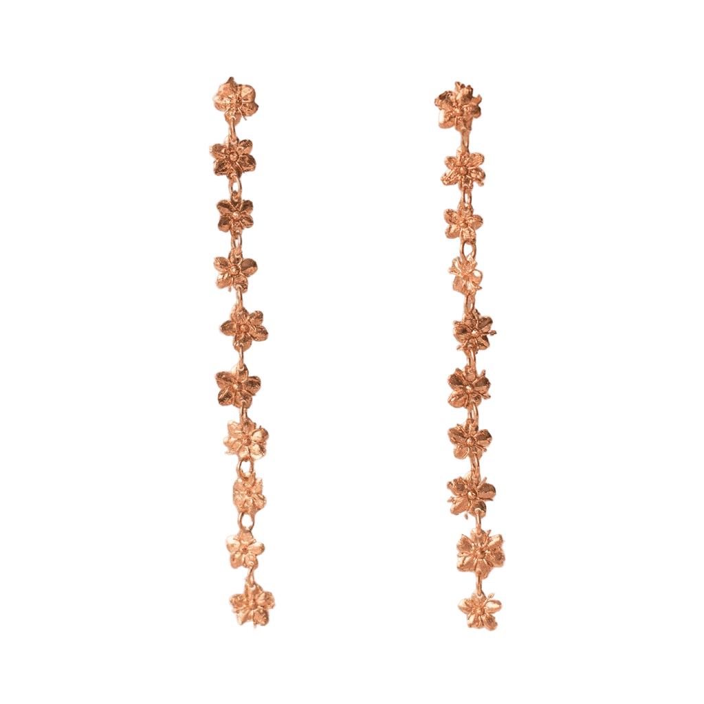 Aretes Large Sauco - Joyería Botánica | Liz de la Cruz