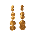 Aretes Largos Tres Eucaliptos - Joyería Botánica | Liz de la Cruz