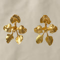 Aretes Orquidea Cyrtochilum Halteratum - Joyería Botánica | Liz de la Cruz