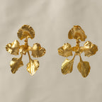 Aretes Orquidea Cyrtochilum Halteratum - Joyería Botánica | Liz de la Cruz