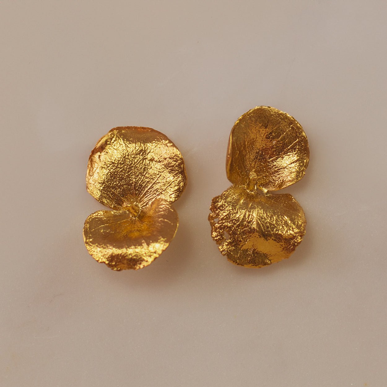 Aretes Topo Eucaliptos - Joyería Botánica | Liz de la Cruz