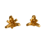 Aretes Topo Orquidea Maxilaria - Joyería Botánica | Liz de la Cruz