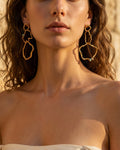 Aretes Aros Ramita Palma Esmeraldas