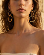Aretes Aros Ramita Palma Esmeraldas