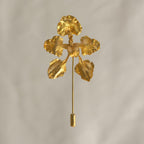 Broche Orquidea Cyrtochilum Halteratum - Joyería Botánica | Liz de la Cruz