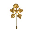 Broche Orquidea Cyrtochilum Halteratum - Joyería Botánica | Liz de la Cruz