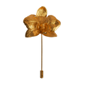 Broche Orquidea Phalaenopsis - Joyería Botánica | Liz de la Cruz