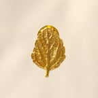 Broche Pin Hoja Toronjil - Joyería Botánica | Liz de la Cruz