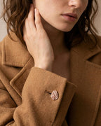Broche Pin Hoja Toronjil - Joyería Botánica | Liz de la Cruz