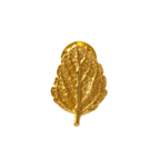 Broche Pin Hoja Toronjil - Joyería Botánica | Liz de la Cruz