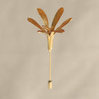 Broche Prendedor Flor Lirio Agapanto - Joyería Botánica | Liz de la Cruz