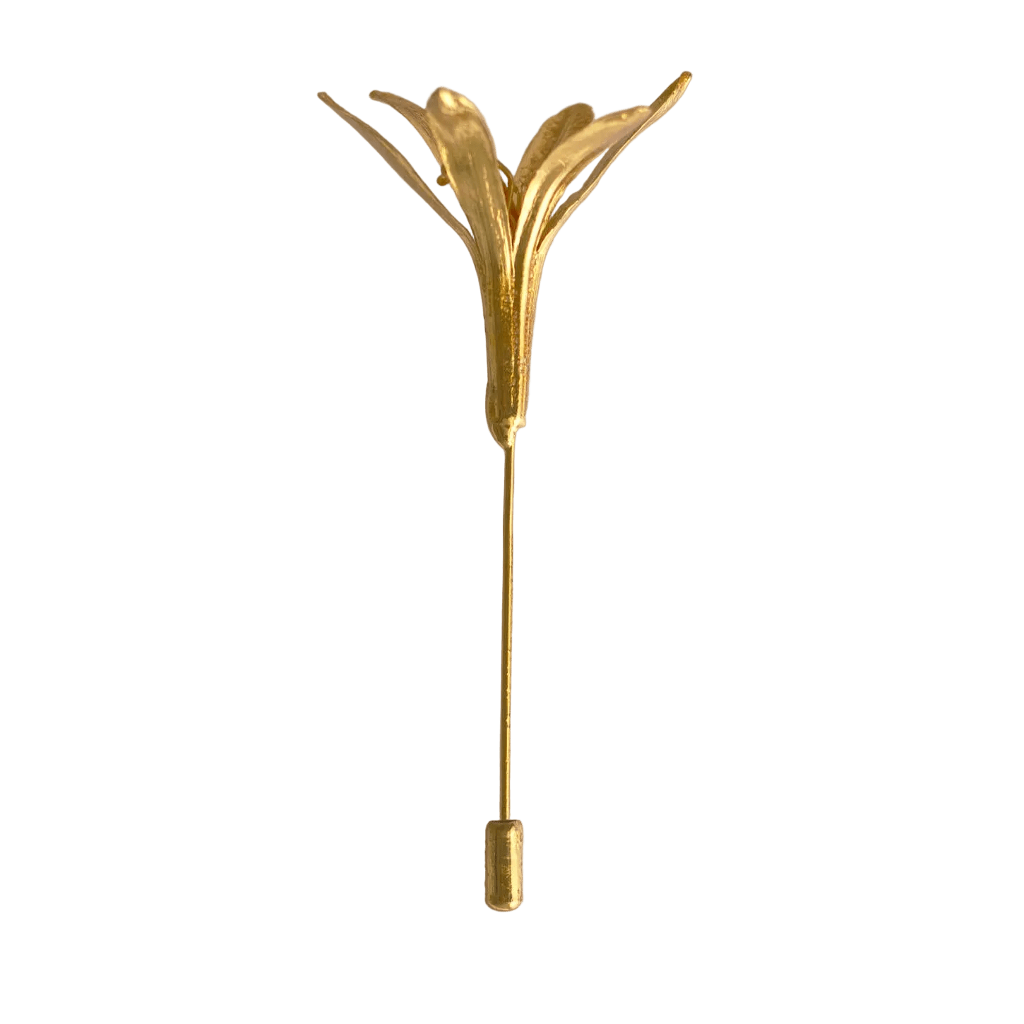 Broche Prendedor Flor Lirio Agapanto - Joyería Botánica | Liz de la Cruz