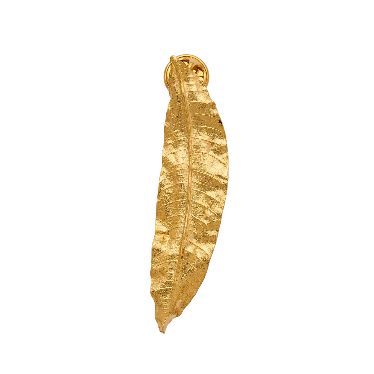 Broche Pin Hoja Mango Larga