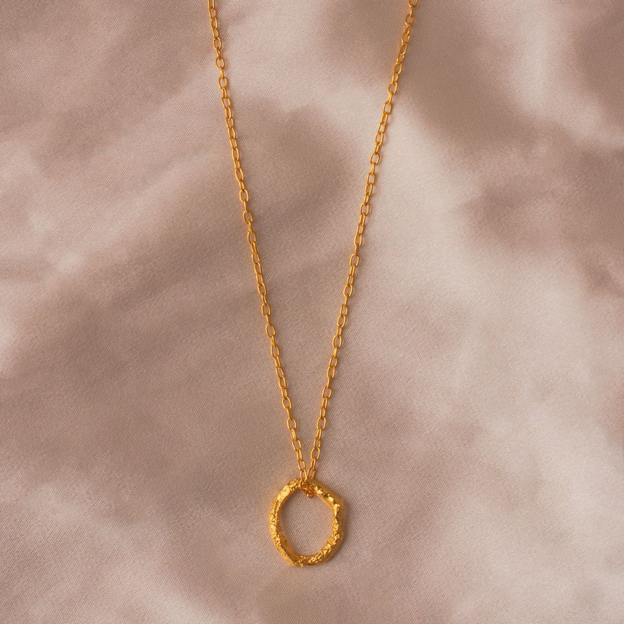 Collar Gargantilla Aro Ramita Palma - Joyería Botánica | Liz de la Cruz
