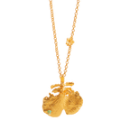 Collar Gargantilla Orquidea Dama Danzante - Joyería Botánica | Liz de la Cruz