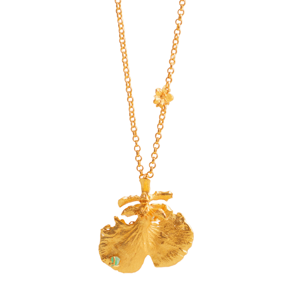 Collar Gargantilla Orquidea Dama Danzante - Joyería Botánica | Liz de la Cruz