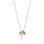 Collar Gargantilla Plata Ramita Sauco - Joyería Botánica | Liz de la Cruz