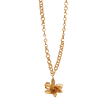 Collar Orquidea Dendrobium - Joyería Botánica | Liz de la Cruz
