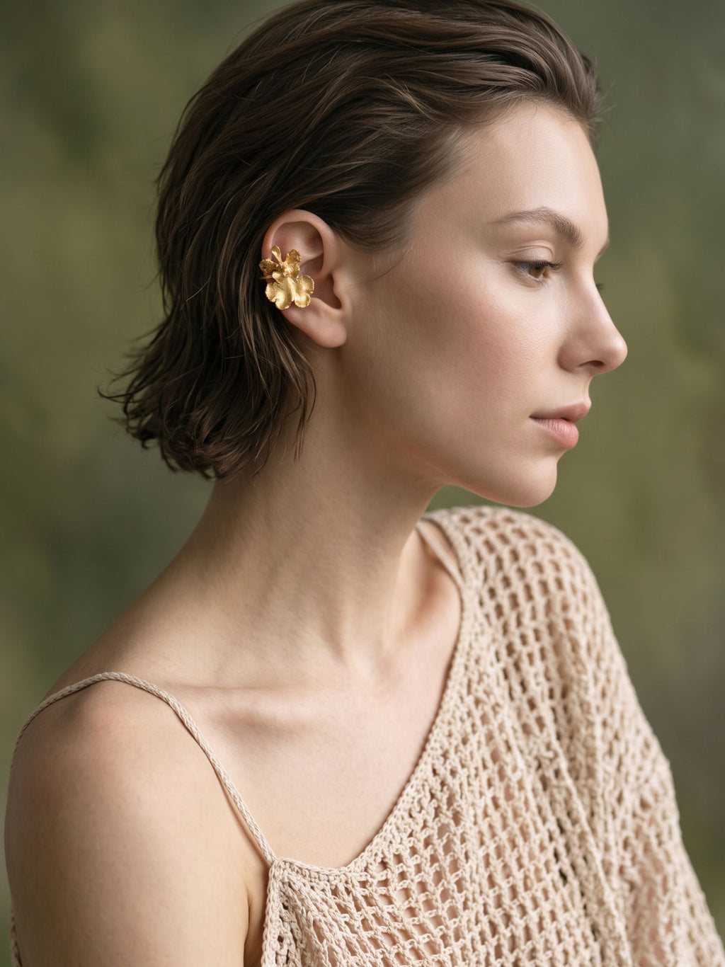 Earcuff Orquidea Tolumnia