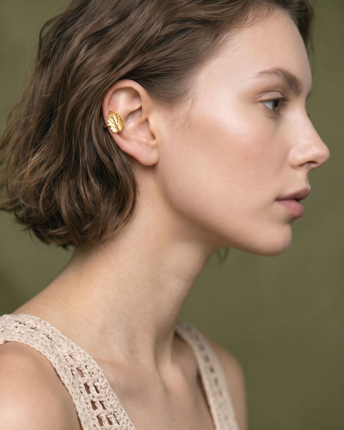 Earcuff Hoja Toronjil
