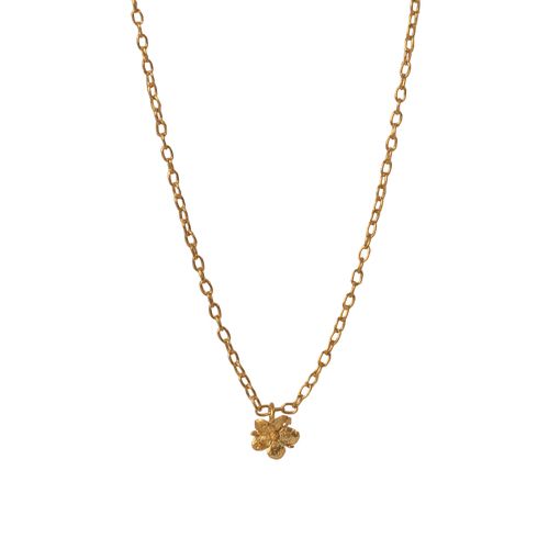 Gargantilla Mini Flor Sauco - Joyería Botánica | Liz de la Cruz