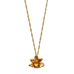 Gargantilla Orquidea Maxilaria - Joyería Botánica | Liz de la Cruz
