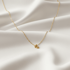 Gargantilla Ramita Mini Flor Sauco - Joyería Botánica | Liz de la Cruz