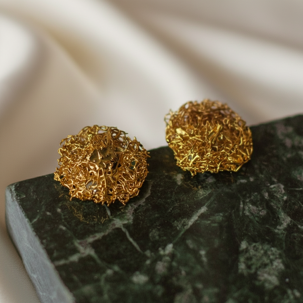 Aretes Topo Luffa Estropajo