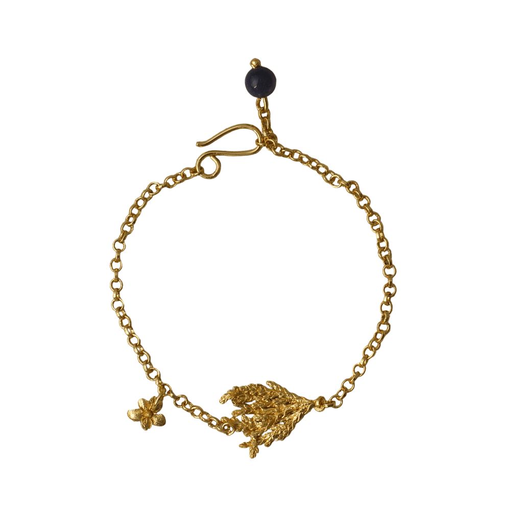 Pulsera Hoja de Pino Pequeña - Joyería Botánica | Liz de la Cruz